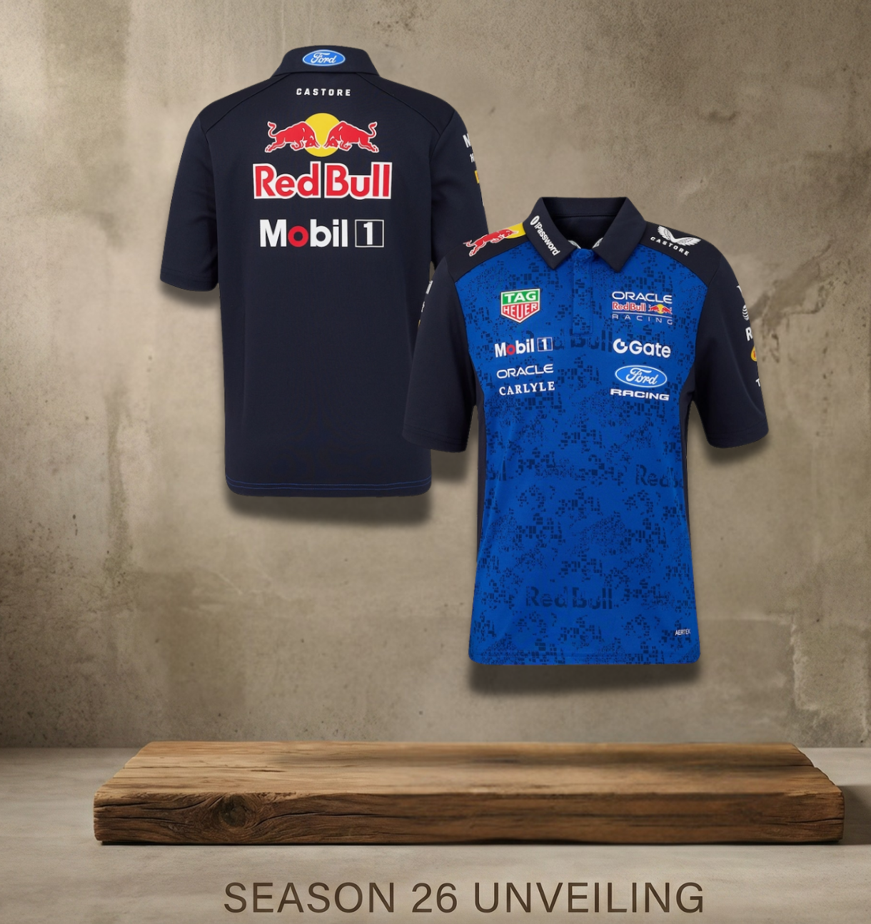 Red Bull Racing 2026 Team Jersey | Max Verstappen Polo or Crew Neck Shirt | Isack Hadjar | New Livery F1 Gift | F1 Merch