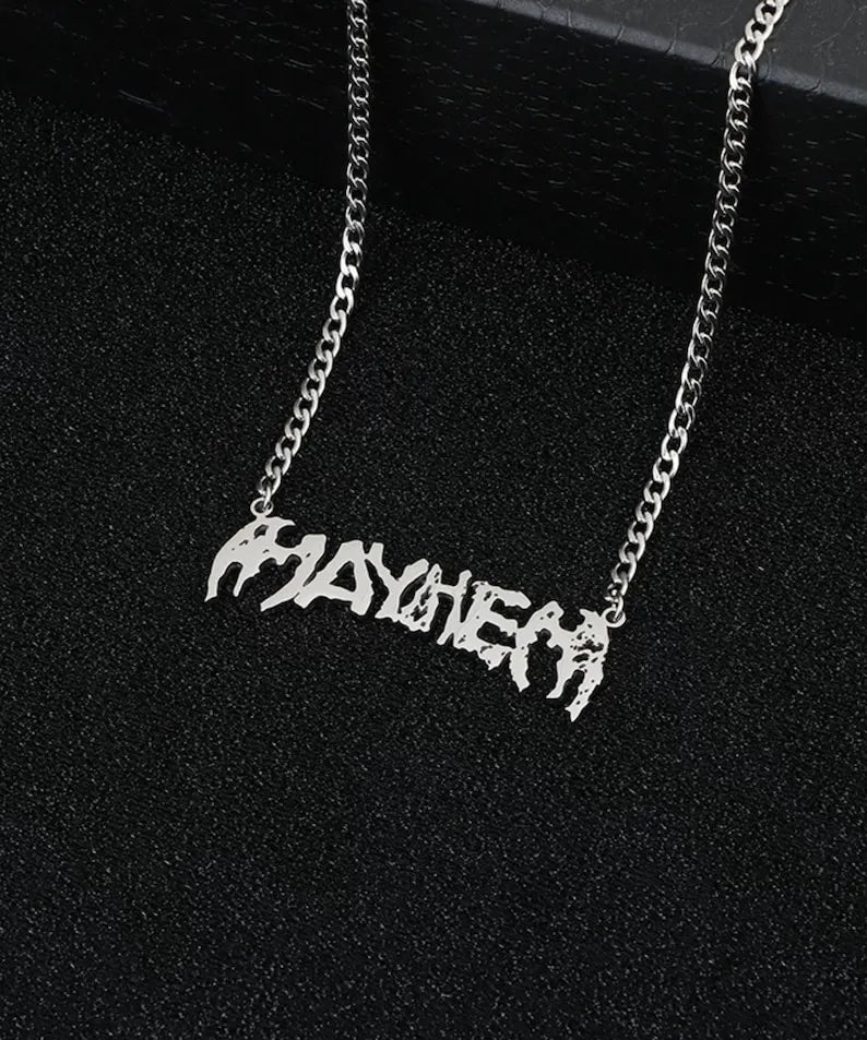 Mayhem Cross Necklace Set – Gothic Cross Pendant, Fan-Inspired Gaga Jewelry, Lady Gaga Mayhem Abracadabra Garden of Eden LG7,vintage Pendant