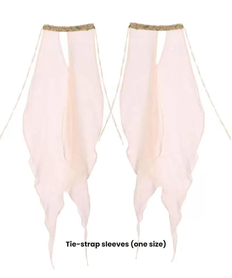 Fairy tale corset dress Forest Spirit Flower Goddess Fairy Dress Fantasy Style Gown | Cottagecore Corset Dress | Fairycore Chiffon Skirt Set