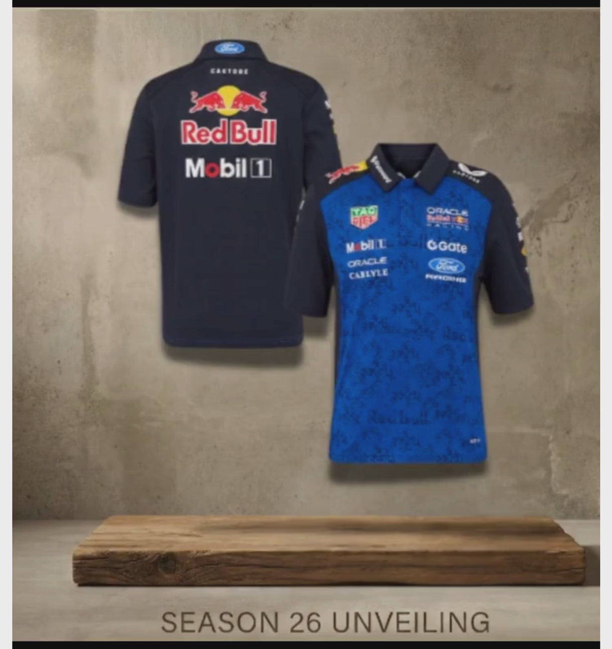 Red Bull Racing 2026 Team Jersey | Max Verstappen Polo or Crew Neck Shirt | Isack Hadjar | New Livery F1 Gift | F1 Merch